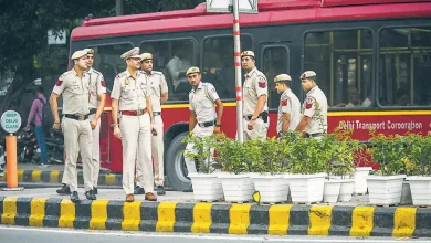 G20 planters stolen from Delhi, leaving behind mud and plants