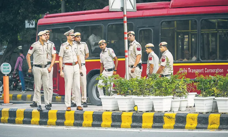 G20 planters stolen from Delhi, leaving behind mud and plants