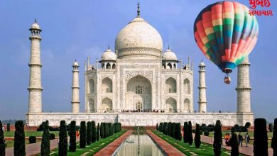 Taj Mahal hot air baloon