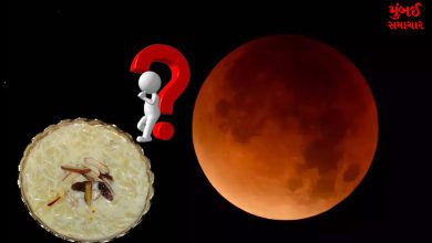 Lunar eclipse tomorrow… can milk-pauna be eaten or not? Find out in one click here…