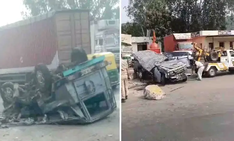 Tragic Road Collision on the Gujarat-Rajasthan Border