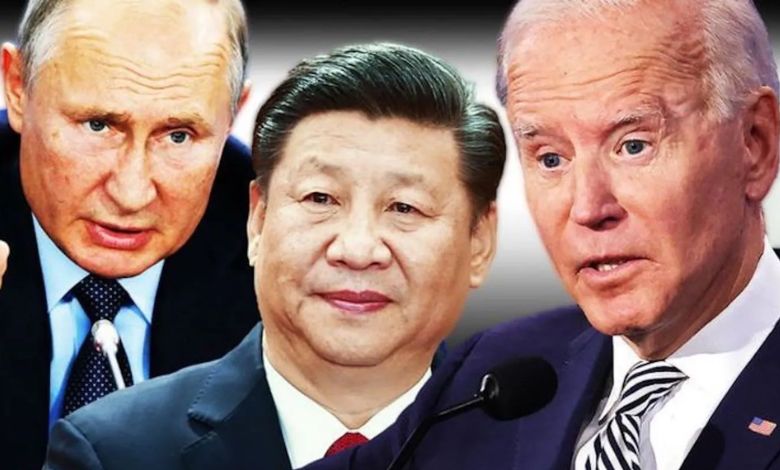 Russia, China, America