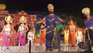 A Chandrayaan-inspired Ramlila in Delhi has sparked outrage among some Hindus.