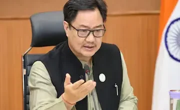 Union Minister Kiran Rijju
