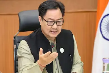 Union Minister Kiran Rijju