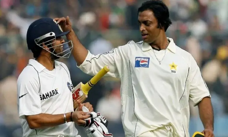 achin Tendulkar and Shoaib Akhtar engaged in a friendly banter on social media after India's victory over Pakistan in the 2023 World Cup