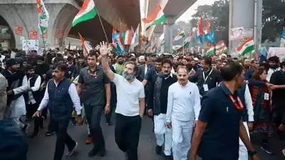 The Congress party's Bharat Jodo Yatra will be a hybrid event in December, combining physical and virtual participation.