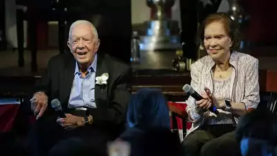 Rosalynn Carter, former First Lady of the United States, passes away at her home in Plains, Georgia.