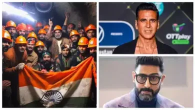 Bollywood actors and actresses express their gratitude to the rescue team that successfully saved the lives of workers trapped in the Uttarakhand tunnel collapse.
