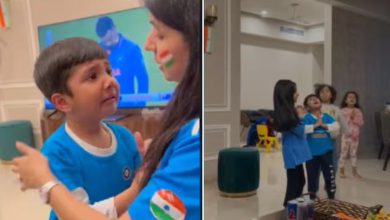 Have you seen the video of this little fan of Team India or not?