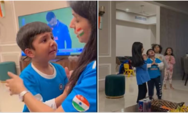 Have you seen the video of this little fan of Team India or not?