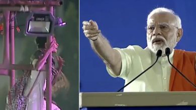 Finally why did PM Modi stop his speech midway and…