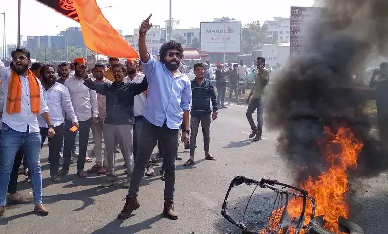 Maratha quota protests turned violent in Maharashtra, with protesters demanding reservation in government jobs and educational institutions