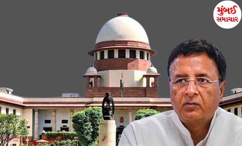 Supreme Court relief Randeep Surjewala case