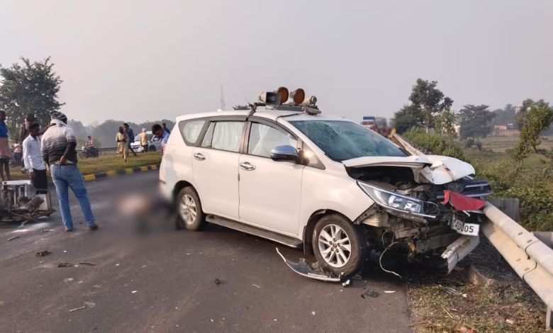 District Magistrate's car accident in Bihar, two people dead in 2023