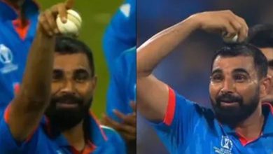 Who was Shami pointing at yesterday?