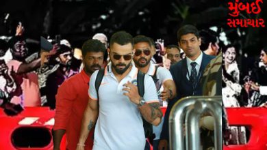 Team India reached Ahmedabad, crowds of Ahmedabadites gathered