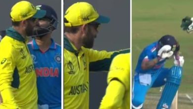 Virat Kohli and Glenn Maxwell collided on the pitch and Maxwell did something like…