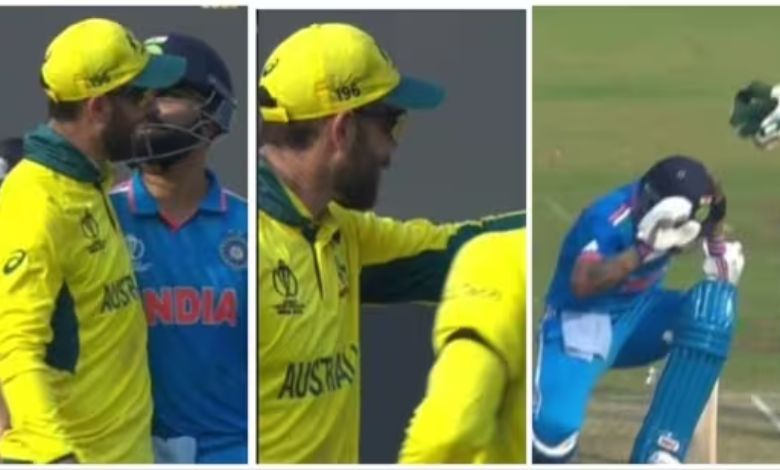 Virat Kohli and Glenn Maxwell collided on the pitch and Maxwell did something like…