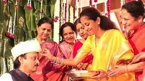 Supriya Sule takes Ajit Pawar by the feet and shares the video of Bhaubij.