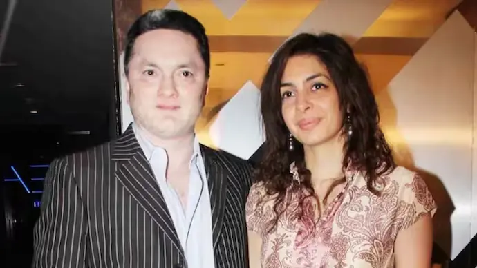 Gautam Singhania and his wife