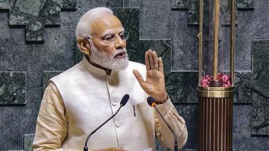 Prime Minister Narendra Modi addressing the speculation of amendments to the Indian Constitution.