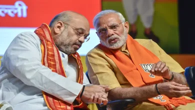 A file image of BJP President Amit Shah with Prime Minister Narendra Modi
