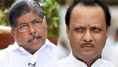 Ajit Pawar and Chandrakant Patil engaged in a political standoff.
