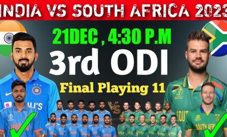 Kante Ki Takkar between India and South Africa tomorrow