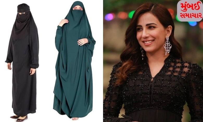Controversial statement of Pakistani actress that women wear burqa to hide weight