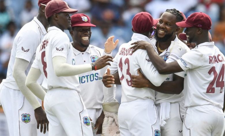 West Indies defeated England by four wickets in the first ODI match