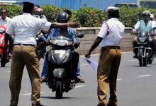 He threatened to shoot the traffic police on duty