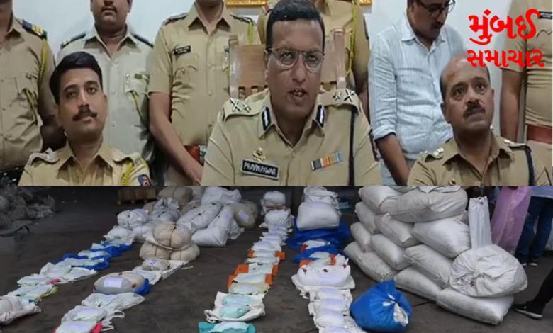 Administration's successful action against Raigad drug traffickers: seized