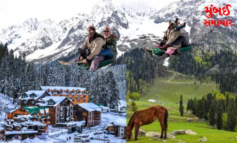 Kashmir has become rich:Huge tourist rush for New Year hotels full