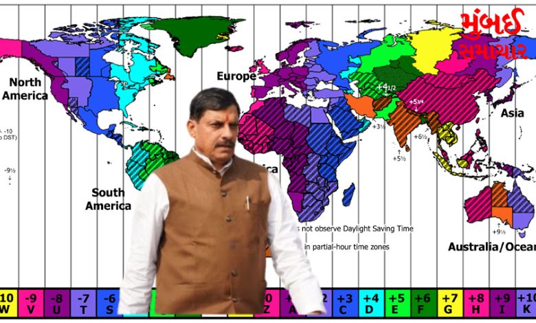 World time will be decided from Ujjain, CM Mohan Yadav presented the plan
