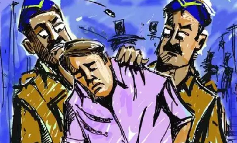 A husband who escaped after killing his wife was caught in Gazipur within 24 hours