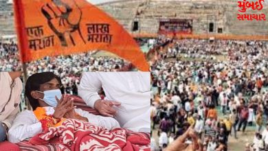 The health of the worker of the Maratha movement deteriorated, he was admitted to the hospital