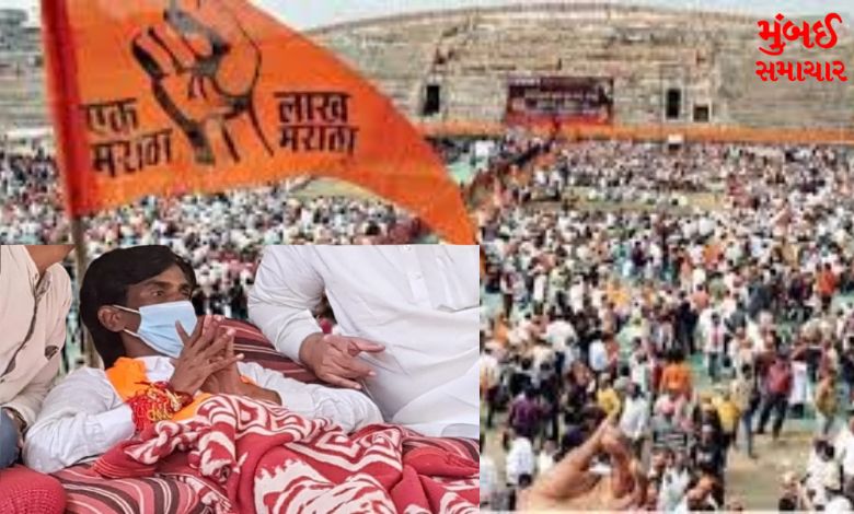 The health of the worker of the Maratha movement deteriorated, he was admitted to the hospital