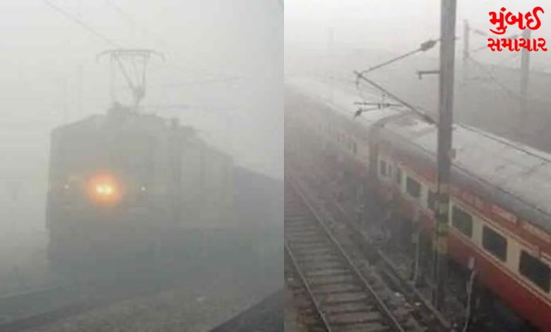 So due to these reasons the Central Railway trains were delayed
