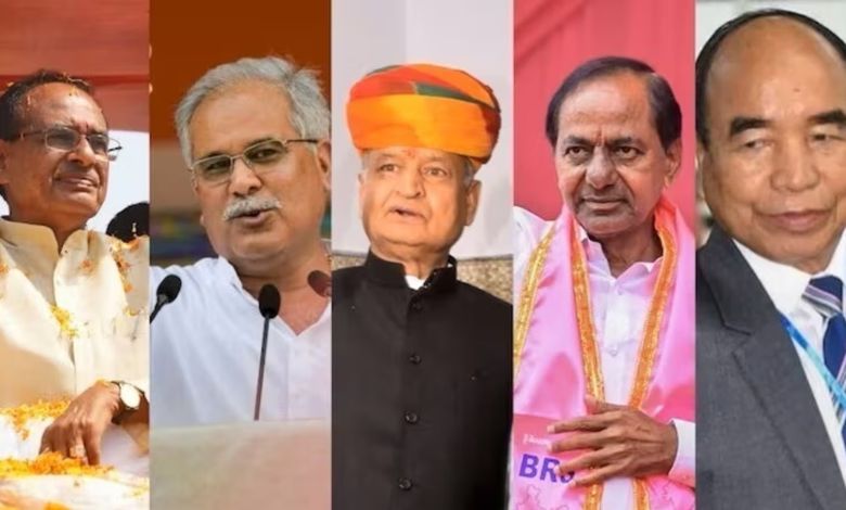 Four state results tomorrow: Who will win in semi-final before Lok Sabha?