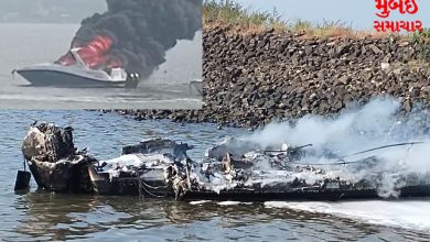 2 people were injured in a fire on a yacht near Mandwa, Alibaug