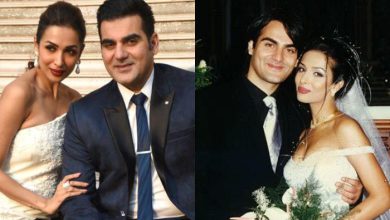 Arbaaz Khan with his son at his wedding; speculation surrounds reason for first marriage ending.