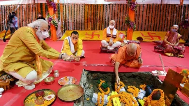 PM Modi to join 4 special guests in sanctum sanctorum for Ram Lalla's Abhishekam at Ayodhya's grand Ram Mandir.