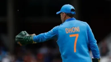 MS Dhoni's iconic No. 7 jersey retired by BCCI, signifying his legendary contribution to Indian cricket.