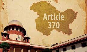 "Image representing the Supreme Court of India's verdict on Article 370 and its impact on Pakistan