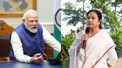 West Bengal CM Mamata Banerjee to meet Prime Minister Narendra Modi in Delhi to discuss release of central funds.