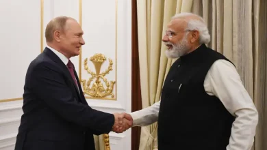 Russian President Vladimir Putin expresses surprise and admiration for Indian Prime Minister Narendra Modi's leadership