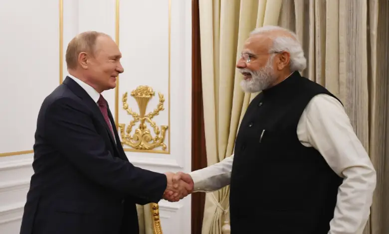 Russian President Vladimir Putin expresses surprise and admiration for Indian Prime Minister Narendra Modi's leadership