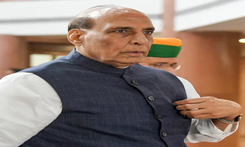 Rajnath singh: “Enemy may be behind natural calamities in border states”