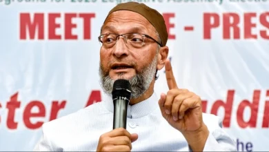 Owaisi taunts BJP, 'Even if you write Jai Shri Ram in the exam, you get 50 percent marks'